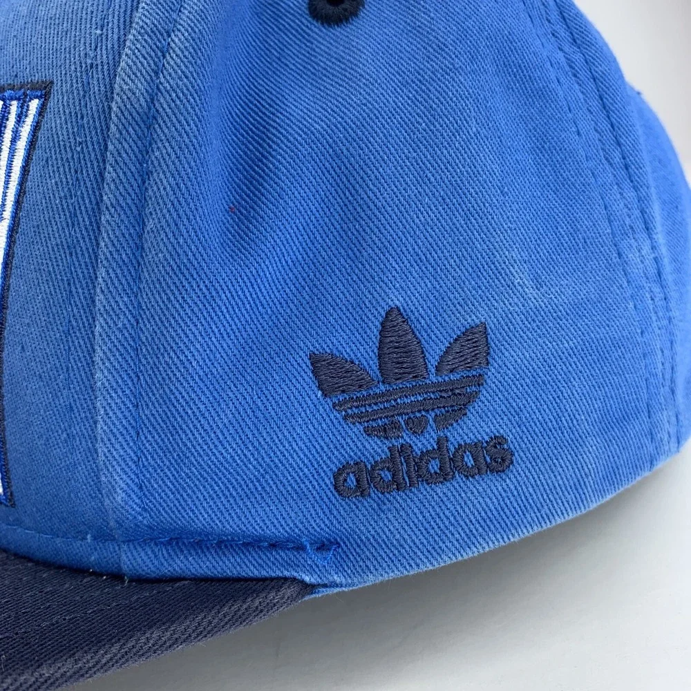 Oklahoma City OKC Thunder Blue Hat YOUTH Adidas NBA Basketball Snap OSFM Cap